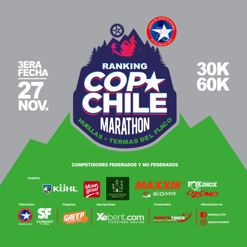 TERCERA FECHA CIRCUITO NACIONAL COPA CHILE MARATHON 2021
