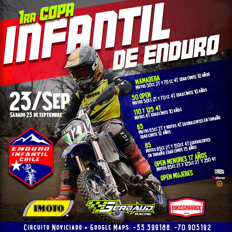 1ra Copa Infantil de Enduro